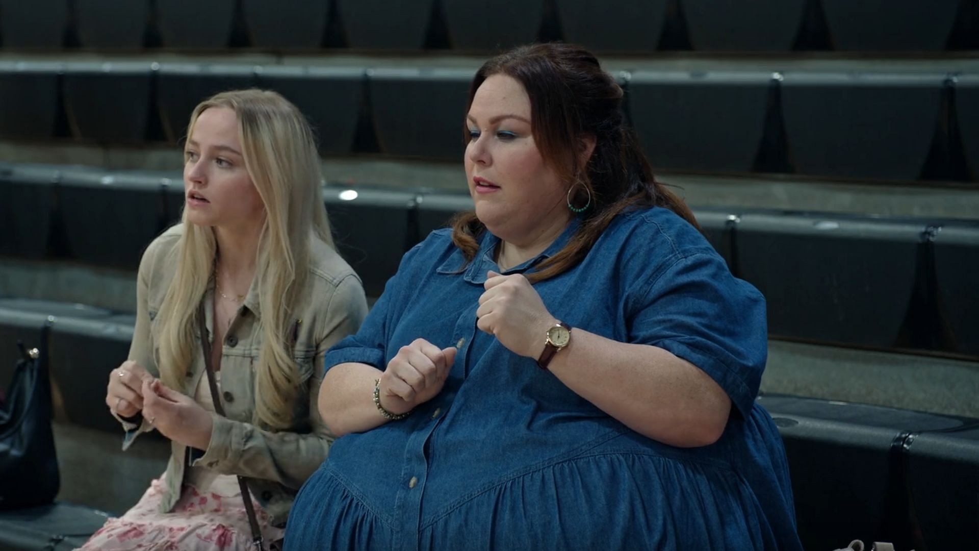 An image of Abby and her mother Starr from The Hunting Wives season 1 (Image via Netflix)